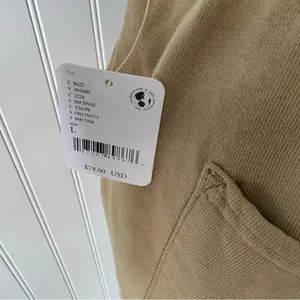 NEW Free People Comeback Jogger ~Incense Taupe ~Large thumbnail 10