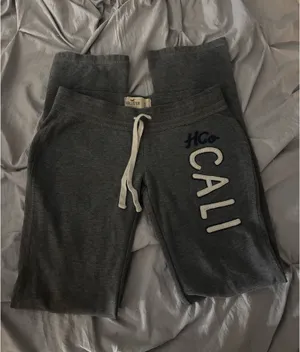 Y2K Hollister grey pants thumbnail 1