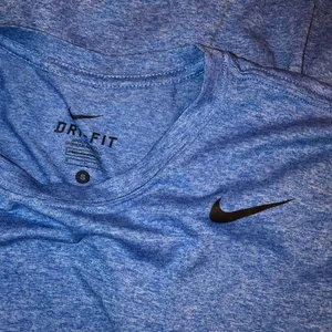Nike Dri fit small blue athleisure gym/fitness top thumbnail 5