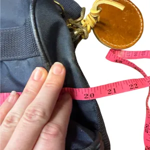 🧳 Vintage LEAT Nylon Travel Duffel Weekender Carry-On Shoulder‎ Bag 🧳 thumbnail 9