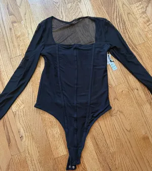 Black bodysuit Size M thumbnail 1
