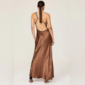 Bec‎ + Bridge - Kehlani Maxi Dress in Chocolate size 6 thumbnail 3