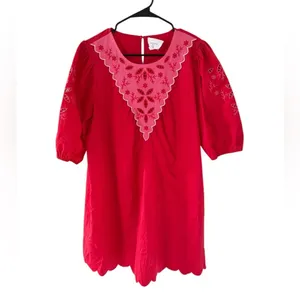 Tuckernuck Pomander Place Georgie Red Dress thumbnail 5