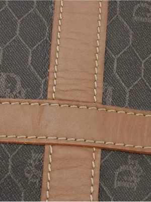 Christian Dior Honeycomb Vintage Boston Duffle Bag with COA thumbnail 7