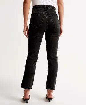 Abercrombie Ultra High-Rise Straight Jeans thumbnail 2