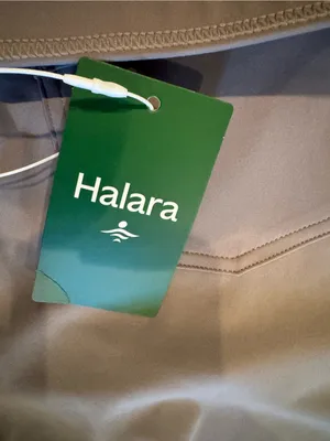 Halara DayStretch High Waisted Button Pocket Straight Leg Pants Grey Large Tall thumbnail 4
