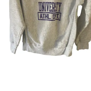 Rivalry Threads Women's Size‎ Medium Grey Louisiana State Crewneck Sweater thumbnail 3
