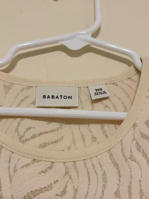 Women's Babaton Aritzia Ivory Lace Style One-Piece Bodysuit Size 2XS XXS thumbnail 2
