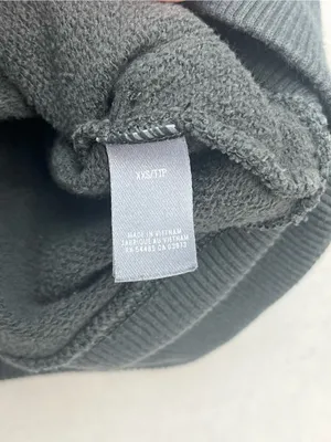 Aerie Women's Charcoal Grey Pullover Sweatshirt with Pockets Oversized XXS thumbnail 8