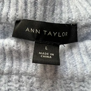 Ann Taylor Colorblock Flare Sleeve Sweater thumbnail 5