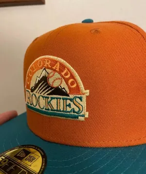 New Era Myfitteds Colorado Rockies 1998 ASG “Mesa Verde NP inspired size 7 1/4 brand new very rare thumbnail 3