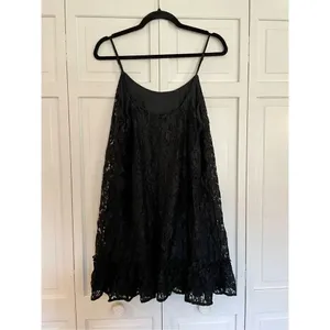 Scoop nyc black lace cami dress size large thumbnail 6
