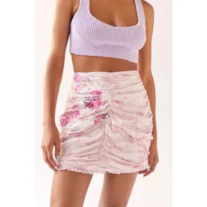 For Love and Lemons Taylor Floral Ruffle Top‎ Small $149 thumbnail 3