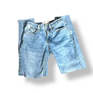 PacSun Vintage Icon Distressed Skinny Jeans Light‎ Wash Raw Hem 23 Inch Waist thumbnail 3
