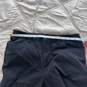 Old Navy Black High waisted‎ uniform Boot cut pants size 10 thumbnail 6