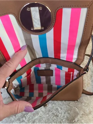 Kate Spade Newbury Lane Sally Tan Saffiano Crossbody Bag -LIKE NEW thumbnail 5