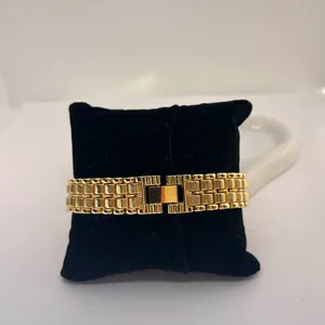 14K Gold Plated Sterling Silver Vintage Style Watch thumbnail 4