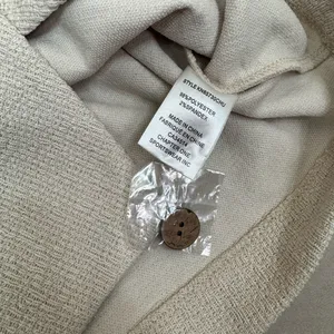 Jules & Leopold Button-Up Vest Women's Ivory Beige Button-Up Vest Size L Casual thumbnail 5