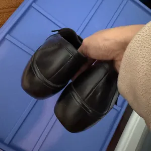 Clarks Black Leather Loafers Size 7 thumbnail 8