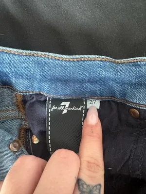 Brown Embroidered 7 for all mankind Jeans BOOTCUT thumbnail 3