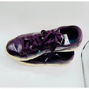 Nike Ruby Rose Blazer Premium Port Wine color patent leather sneakers loafer sz6 thumbnail 3