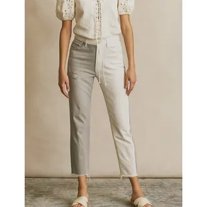NEW Bohme sz 30 Women Flying Monkey Two Tone Cropped Colorblock Jeans Streetwear thumbnail 2