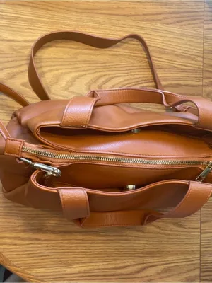 A New Day Chic Slouch Shoulder Bag Soft Boho Adjustable Strap Work Zip Pockets thumbnail 13