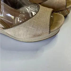 LC Lauren Conrad Dakota Natural Wedge Sandals thumbnail 4