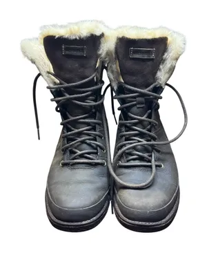 Merrell Boots Womens Size 8 Brown Leather Faux Fur Waterproof Winter‎ J99074 thumbnail 1