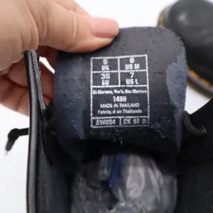 Dr. Martens 1460 Black Patent Leather 8-Eye Combat Boots US Women 7 thumbnail 8