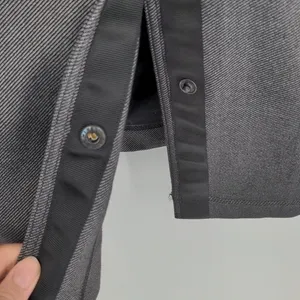 Lululemon Cocoon Car Coat Shine Dot Black Diamond Jacquard Space Dye‎ Size Small thumbnail 8