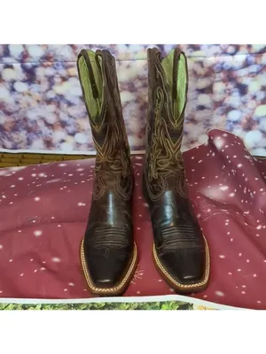 Ariat legend cowboy boots sassy brown size 6B thumbnail 4