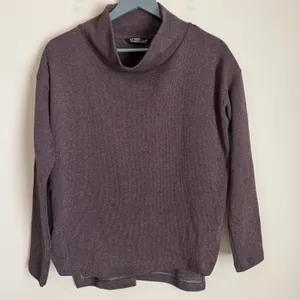 Arcteryx Laina Sweater Womens S Purple Funnel Neck Knit Pullover Top thumbnail 2