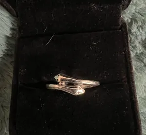 Women’s Stainless Steel Silver Ring Size 8 thumbnail 1