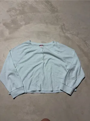 Victoria’s Secret Light Blue mint Pajama Set large thumbnail 3