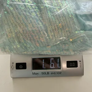 IEENA for Mac Duggal Gown Aqua Iridescent Sequin One Shoulder Dress Prom Women 2 thumbnail 11
