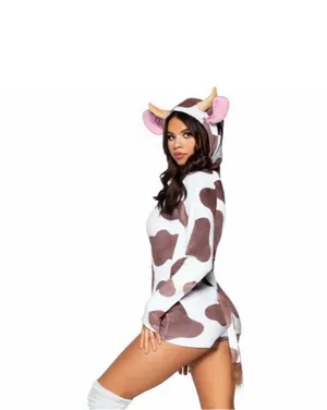 Leg Avenue Cow Costume thumbnail 3