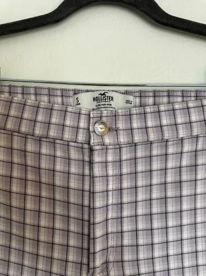 Hollister Plaid Ultra High-Rise Stretch Pants thumbnail 4