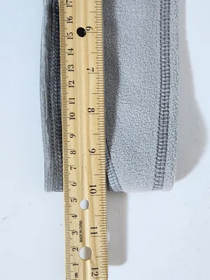 URX Heather Gray Fleece Headband One Size thumbnail 6