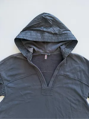 Free People Movement Spin Hoodie Charcoal Gray Size Small thumbnail 5