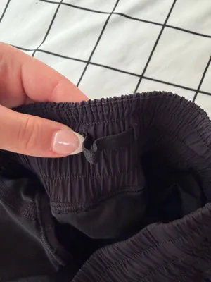Woman’s Black Lululemon Shake It Out High-rise Shorts, Length 2.5”, Size XS NWT. thumbnail 9