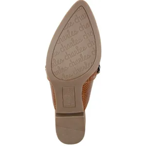CHARLES by Charles David Emblem Mules cognac thumbnail 3
