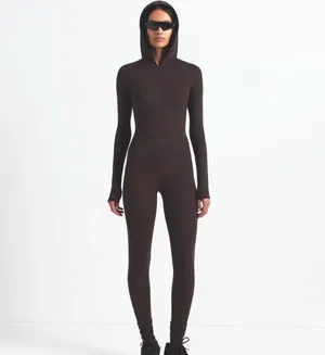 SKIMS X Nike Weightless Zip Up Hoodie thumbnail 3
