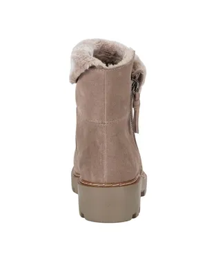 NWT Baretraps Wyoming Suede Ankle Winter Hiking Boots BT28506 Taupe Brown 7.5M thumbnail 5