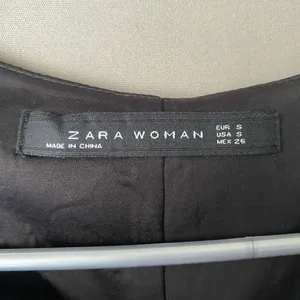 Zara sz S black studded‎ shift midi dress thumbnail 6