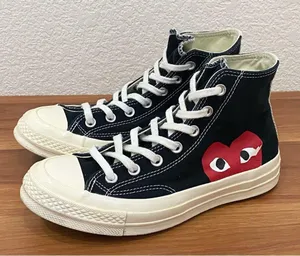 CONVERSE X Comme des Garçons PLAY High Top Chuck 70 Unisex Sneakers Women’s 7 thumbnail 4