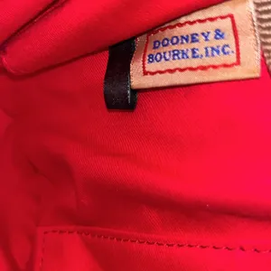 Dooney & Bourke Brown Leather Satchel used good condition thumbnail 16