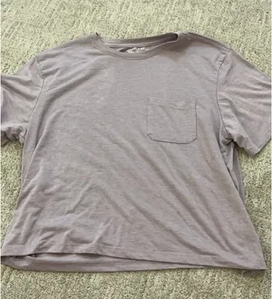 Cropped purple tee thumbnail 1