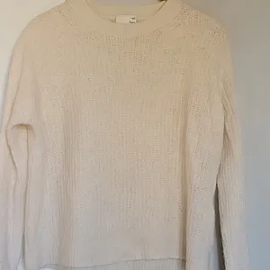 Aritzia Wilfred Alpaca & Wool Cozy Cream Sweater Size L thumbnail 1