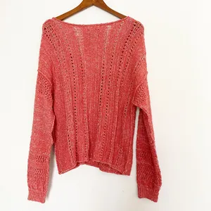 NWOT Abercrombie & Fitch Puff Sleeve V-NeckSweater thumbnail 7